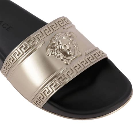 versace heren maat l|Versace men's sandals.